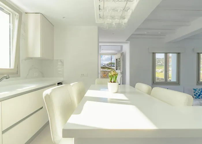 Eidolion Essence -cycladic With Private Plunge Pool For 10 Guests Vila Panormos (Mykonos)